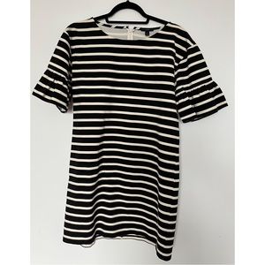 J.Crew midi stripe dress